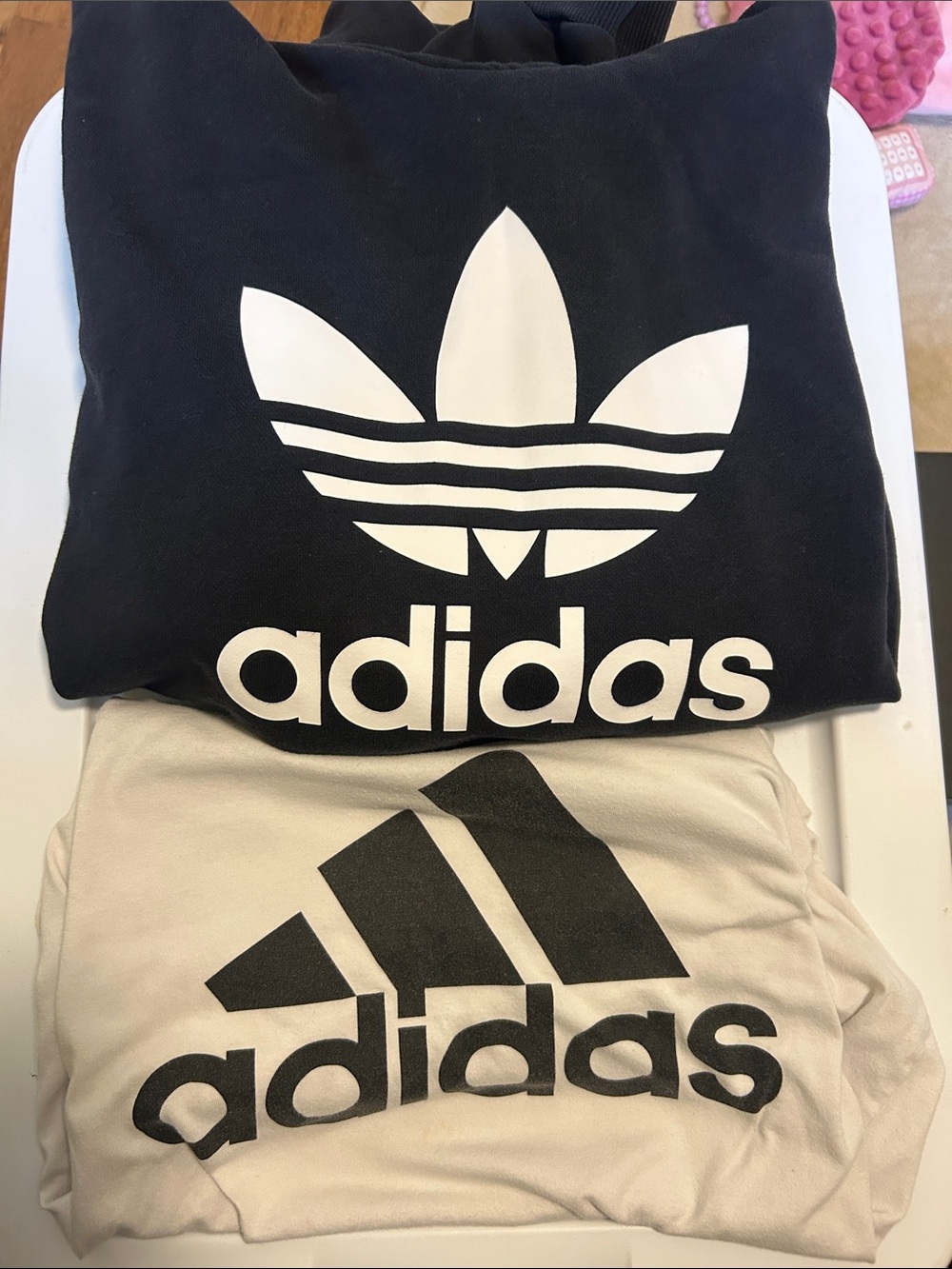 adidas Kids Sweatpants & Joggers Set - Black and White Logos